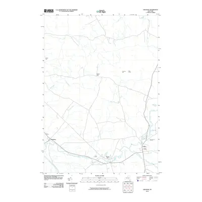 2010 Map of Croghan, 2010 Print