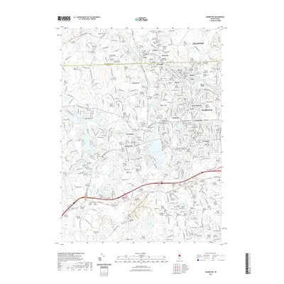 2021 Map of Crompton, 2021 Print