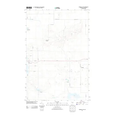 2013 Map of Cromwell East, 2013 Print