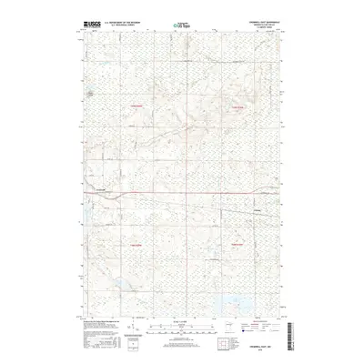 2016 Map of Cromwell East, 2016 Print