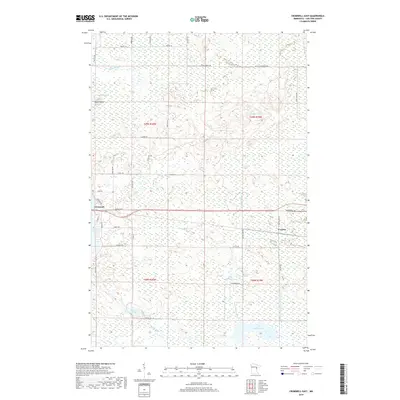 2019 Map of Cromwell East, 2019 Print