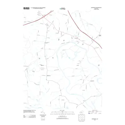 2013 Map of Cromwell, 2013 Print