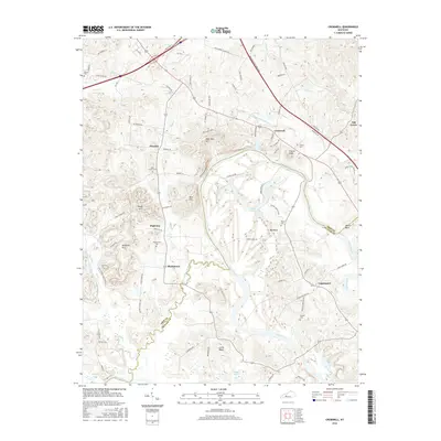 2016 Map of Cromwell, 2016 Print