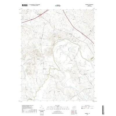 2019 Map of Cromwell, 2019 Print