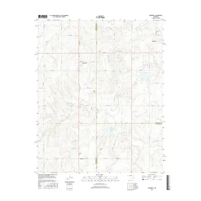 2016 Map of Cromwell, 2016 Print