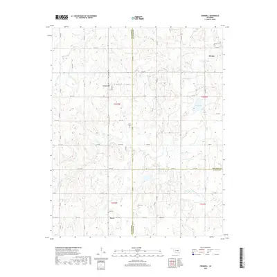 2018 Map of Cromwell, 2018 Print