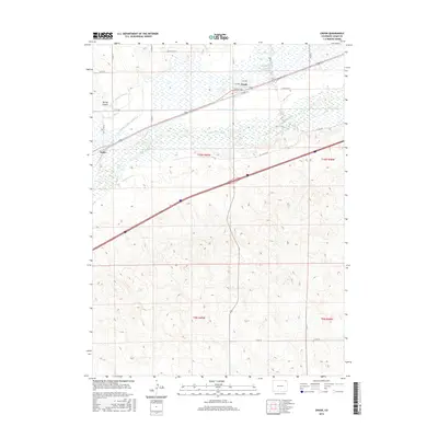2016 Map of Crook, 2016 Print