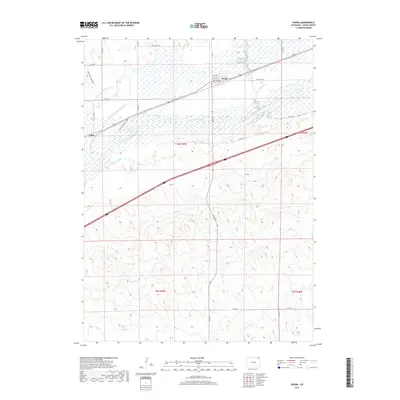 2019 Map of Crook, 2019 Print