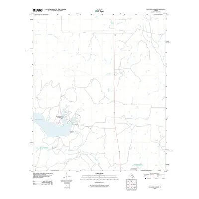 2010 Map of Crooked Creek, 2010 Print