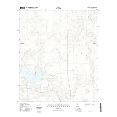 2016 Map of Crooked Creek, 2016 Print