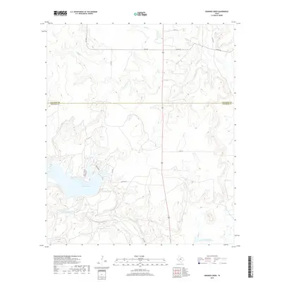2019 Map of Crooked Creek, 2019 Print