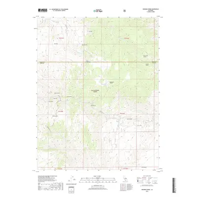 2018 Map of Crooked Creek, 2018 Print