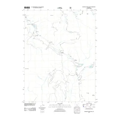 2011 Map of Crooked Creek Pass, 2011 Print