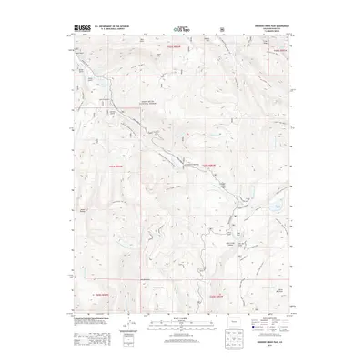 2013 Map of Crooked Creek Pass, 2013 Print