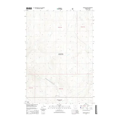 2015 Map of Crooked Creek, 2015 Print