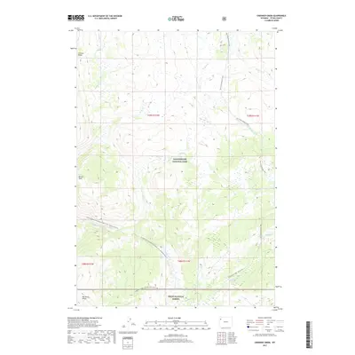 2017 Map of Crooked Creek, 2017 Print