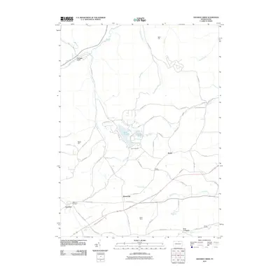 2010 Map of Crooked Creek, 2010 Print
