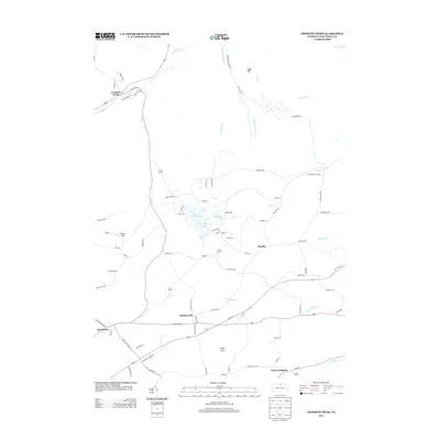 2013 Map of Crooked Creek, 2013 Print
