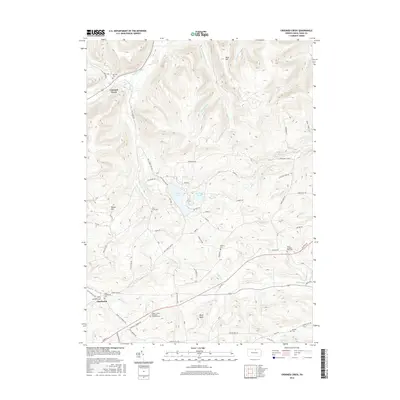 2016 Map of Crooked Creek, 2016 Print