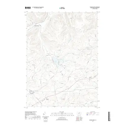 2019 Map of Crooked Creek, 2019 Print