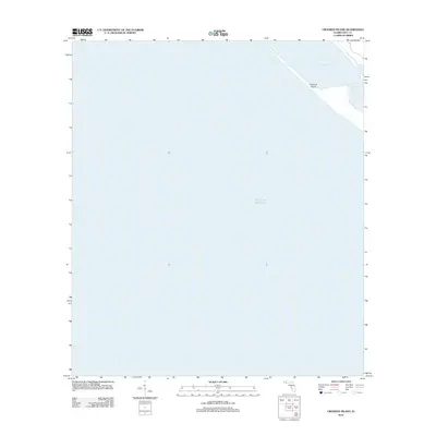 2012 Map of Crooked Island, 2012 Print