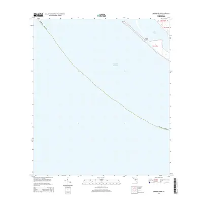 2015 Map of Crooked Island, 2015 Print