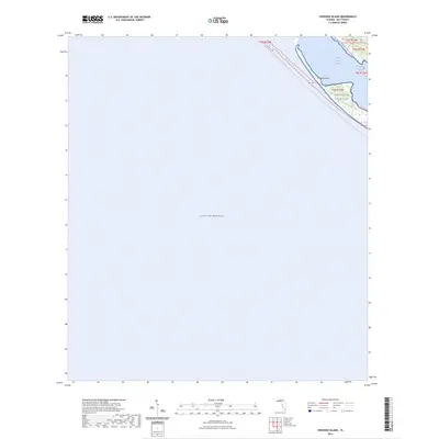 2024 Map of Crooked Island, 2024 Print