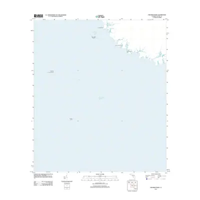 2012 Map of Crooked Point, 2012 Print