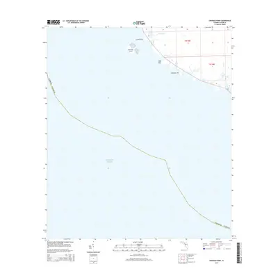2015 Map of Crooked Point, 2015 Print