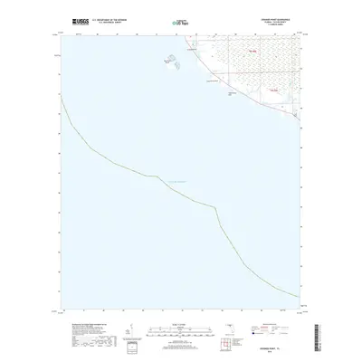 2018 Map of Crooked Point, 2018 Print