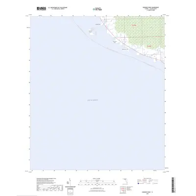 2024 Map of Crooked Point, 2024 Print