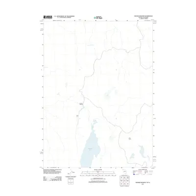 2011 Map of Crooks Meadow, 2011 Print