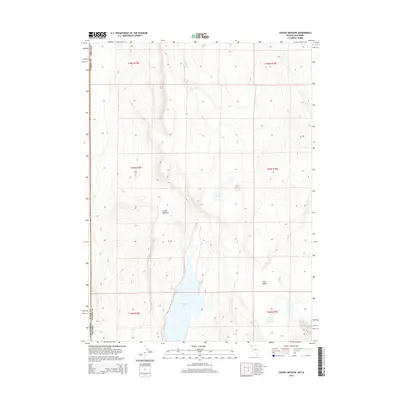 2015 Map of Crooks Meadow, 2015 Print