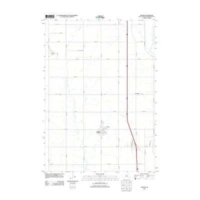 2012 Map of Crooks, 2012 Print