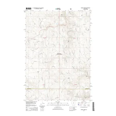 2015 Map of Crooks Tower, 2015 Print