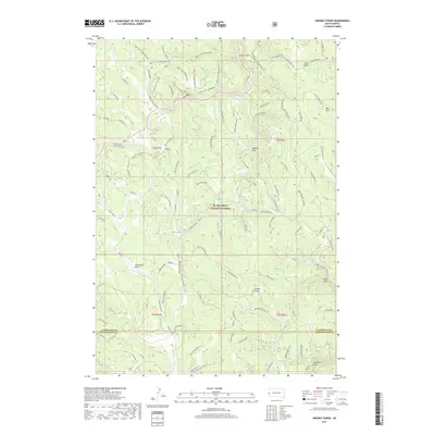2017 Map of Crooks Tower, 2017 Print
