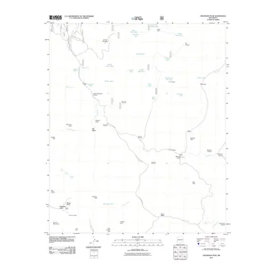 2011 Map of Crookson Peak, 2011 Print