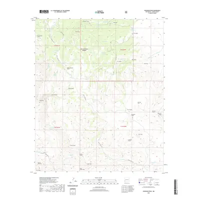 2020 Map of Crookson Peak, 2020 Print