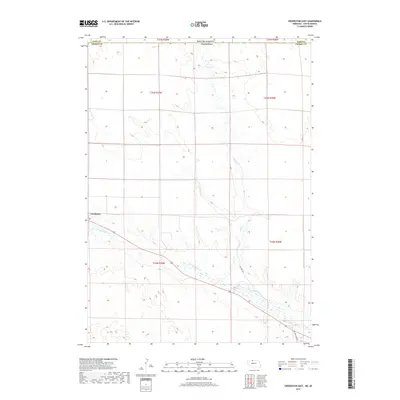2017 Map of Crookston East, 2017 Print