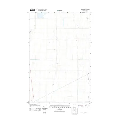 2013 Map of Crookston NE, 2013 Print