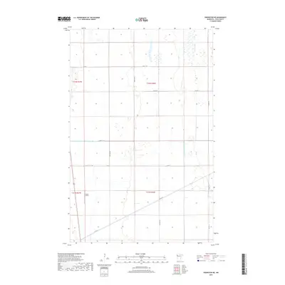 2019 Map of Crookston NE, 2019 Print