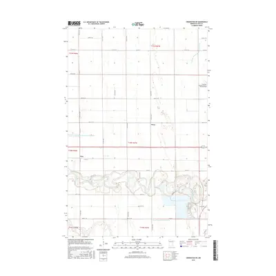 2016 Map of Crookston SW, 2016 Print