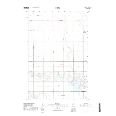 2019 Map of Crookston SW, 2019 Print