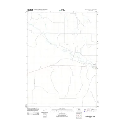 2011 Map of Crookston West, 2011 Print