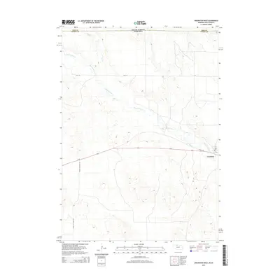 2014 Map of Crookston West, 2014 Print