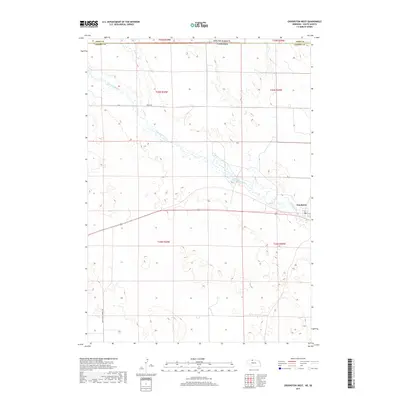 2017 Map of Crookston West, 2017 Print