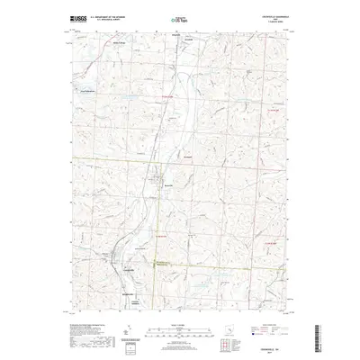 2019 Map of Crooksville, 2019 Print