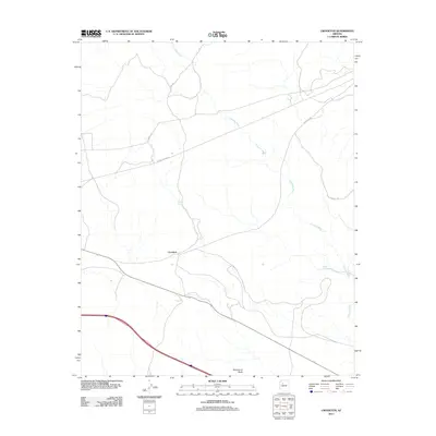 2011 Map of Crookton, 2011 Print