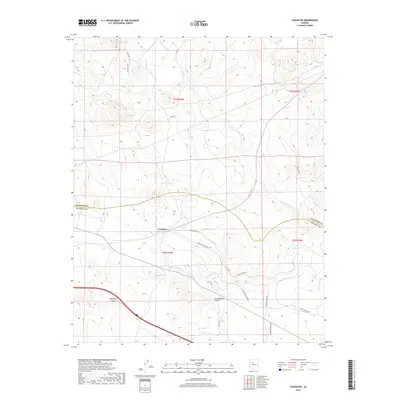 2018 Map of Crookton, 2018 Print