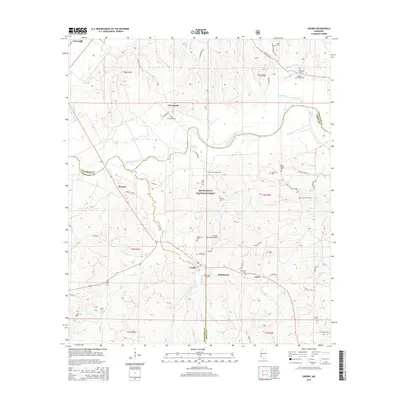 2015 Map of Crosby, 2015 Print